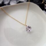 【限定数】天然石のネックレス ■ 特別な誕生石 2月 ■ ローズアメジスト