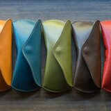 【5色展開】本革 マグネット式眼鏡ケース