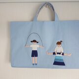 お手提げ レッスンバッグ