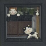 立体額(板塀)の画像