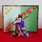 初音（舞妓） 和紙人形の画像