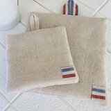 リネンのポットマット