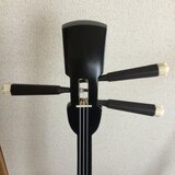 クバのフ二型　樫材黒艶消し本皮8.5分張り仕上げの画像