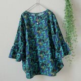 ＊リバティ＊　フリル袖のブラウス　Jemma Rose