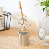 HOOP（マル）：花器（花瓶・錫・伸縮・延命効果・結婚祝い・錫婚式・結婚１０周年）