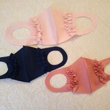 子供用　フリルが可愛い　フィットマスク　ノーマルタイプ