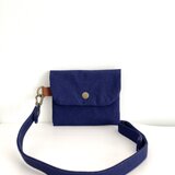 帆布 3way いろいろポーチ＆キーホルダー 小 navy