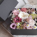 母の日に　ピンクフラワーBox