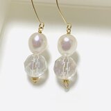 春の朝露ピアス