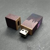ウッドレジン「幻想的なUSBメモリ 32GB」【送料無料】
