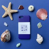 海・灯台　青と白のスマホケースの画像