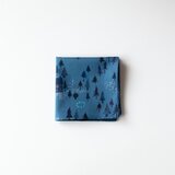 ハンカチ・おもいでの森 / インディゴブルー