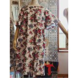 バラのワンピース♪綿100%♪