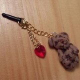 森のクマさんとスワロフスキーのスマピ