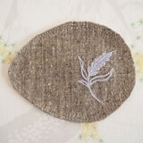 麦のコースター　Browm×Blue