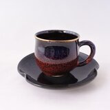 「神炎(しんえん)・金彩」カップ＆ソーサー