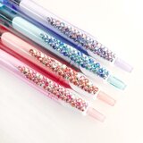 【送料無料】ボールペン/ハーバリウムペン/キラキラ/スワロフスキー/ジェットストリーム