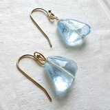 ブルートパーズ　ピアス