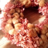 cotton brown wreath