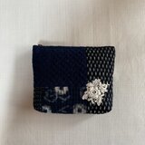 絣とレースのポーチⅡ