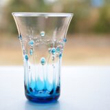 雫のグラス（ｽｶｲﾌﾞﾙｰ）の画像