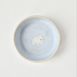 小皿 ( 深め ) - シロクマ こぐま Aの画像