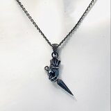 忍の籠手 ネックレス【 苦無 】〜sv925〜