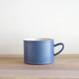 スープマグ・マット・青