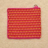 携帯できるマスクケース(ラズベリー)