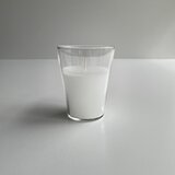 water glass candle #1