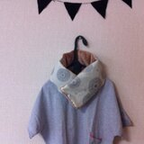 リバティ × ダウン入りマフラー