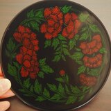 蒟醤（きんま）の小皿～牡丹～