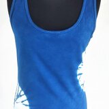 本 藍染 オーガニックコットン インナー　タンクトップ  M