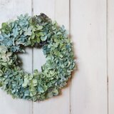 紫陽花のシンプルリース　