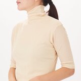 日本製/オーガニックコットン100％【５分袖】Ｔシャツの画像