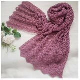 ひと手間かけたコットンレースのさらさらストール※アンティークローズ