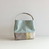 【受注制作】Osanpo tote セラドン（柔らかな帆布）の画像