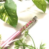 ボールペン　ピンク×ローズピンク