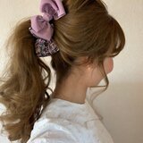 Ribbon ribbon bananaclip ピンク