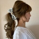 ドットリボンフラワーbananaclip