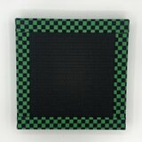 デザイン畳　特撰　約25cm×25cm　和風　雑貨　インテリア　黒ござ　