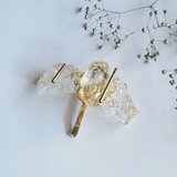 あらゆる幸運を呼び寄せる　/　天然石のポニーフック