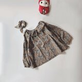 Liberty Aubrey Forest ダブルフリル・ブラウス(kids)