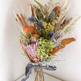 ドライフラワー ネイティブフラワー プロテア スワッグ ブーケ