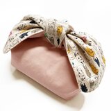 リバーシブル 洗濯ねこ 弁当袋 ランチバッグ 猫 ネコ ピンク