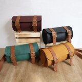 姫路レザー シックなカラーの旅するコロンとかわいい本革ショルダーバッグ