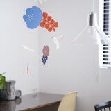 モビール：花とハチドリーHummingbirdーの画像