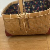 一閑張り竹かご