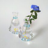 月と星の一輪挿し　受注制作の画像