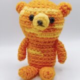 くまちゃん オレンジ×黄色